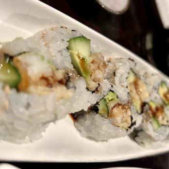 The Spot Sushi Bar - a close up of a plate of sushi - Sushi Bars Near Me - Alpharetta, Georgia