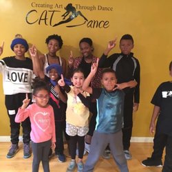 Creating Art Through Dance - Summer Dance camp students, enjoying after camp photos!