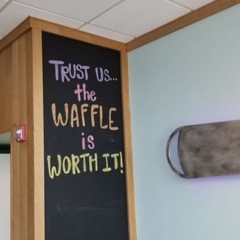 Gelati Celesti - Sign by our table - Ice Cream & Frozen Yogurt Near Me - Virginia Beach, Virginia