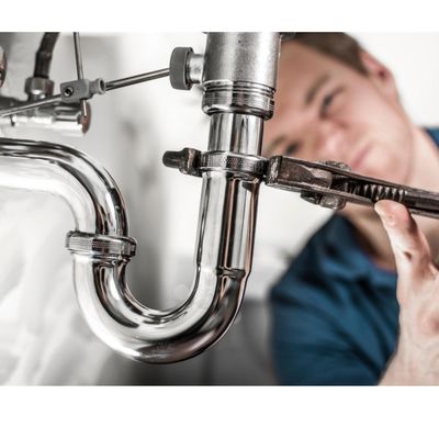 Saddlerock Plumbing and Mechanical Logo