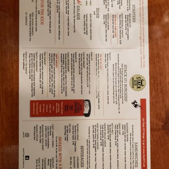 Stack 571 Burger and Whiskey Bar - Menu - American Near Me - Vancouver, Washington Stack 571 Burger and Whiskey Bar - Menu - American Near Me - Vancouver, Washington
