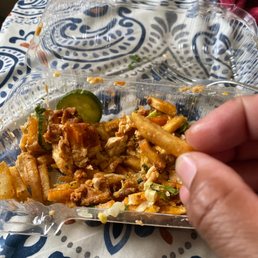Overcooked fries