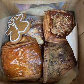 Salted Butter - Crammed in a box, cookie snapped in half - Desserts Near Me - Pasadena, California