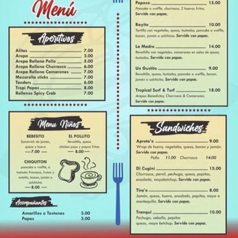 Tropical Dicugini - Menu - Breakfast & Brunch Near Me - Fajardo, Puerto Rico Tropical Dicugini - Menu - Breakfast & Brunch Near Me - Fajardo, Puerto Rico
