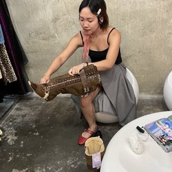 Vintage Christian Dior Boots !!