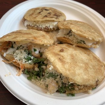 Juanita's Tacos And More - Gorditas (pollo, beans and cheese and ground beef) - Breakfast & Brunch Near Me - Buhl, Idaho Juanita's Tacos And More - Gorditas (pollo, beans and cheese and ground beef) - Breakfast & Brunch Near Me - Buhl, Idaho