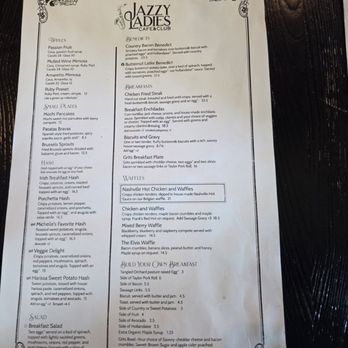 Jazzy Ladies Cafe & Club - Menu - Breakfast & Brunch Near Me - Eugene, Oregon Jazzy Ladies Cafe & Club - Menu - Breakfast & Brunch Near Me - Eugene, Oregon