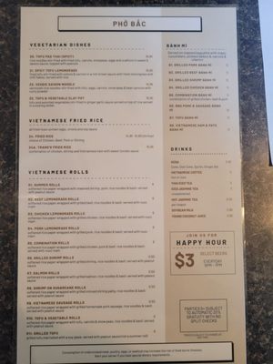 Menu photo 3 Pho Bac Baltimore, MD