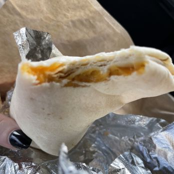 Baker's Drive-Thru - Cheese not cooked/ melted in cheese burrito - Burgers Near Me - Fontana, California