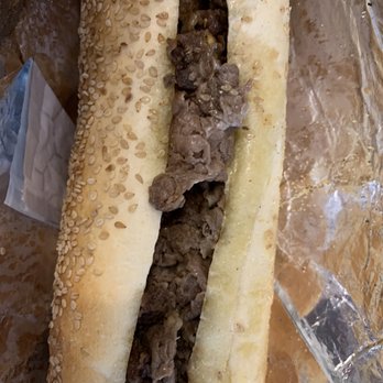 DELCO Steaks - Meaty!  Seeded bun - Cheesesteaks Near Me - Broomall, Pennsylvania