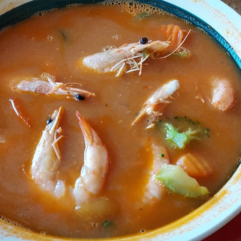 El Molcajete - Caldo de Camerones - shrimp soup - Mexican Near Me - Ukiah, California El Molcajete - Caldo de Camerones - shrimp soup - Mexican Near Me - Ukiah, California