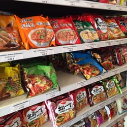 Kai Xin Market - Decent collection of Japanese / Chinese / Korean dry noodles. Didn't see Thai ones