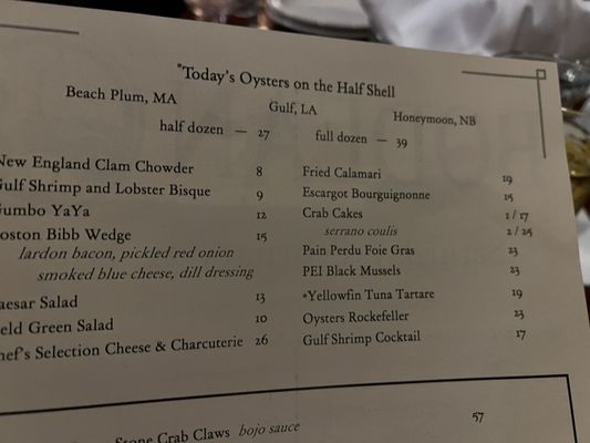 Menu photo 4 Bodean Seafood Restaurant Tulsa, OK