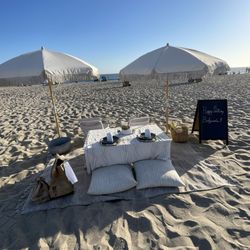 Santa Monica Picnic - Picnic setup