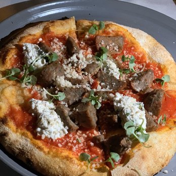 Crossroads Kitchen - Sausage pizza - Vegan Near Me - Los Angeles, California
