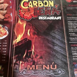Menu front