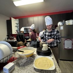 The Sweet Suite - Chefs hard at work.
