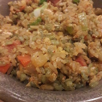 Duke's Malibu - Hawaiian rice: kimche, linguica and egg. - New American Near Me - Malibu, California Duke's Malibu - Hawaiian rice: kimche, linguica and egg. - New American Near Me - Malibu, California