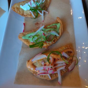 Flights Restaurant And Bar - Empanada Flight $19 - New American Near Me - Burlingame, California Flights Restaurant And Bar - Empanada Flight $19 - New American Near Me - Burlingame, California