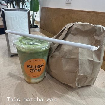 Killer Joe Coffee - Pistachio caramel matcha - Breakfast & Brunch Near Me - Dallas, Texas