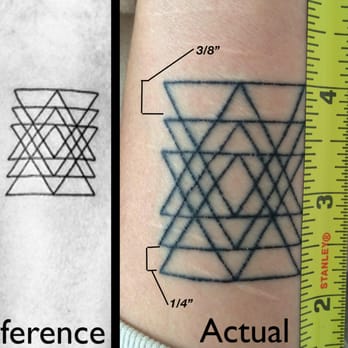 Ceora Ink - reference photo vs actual tattoo - Tattoo Near Me