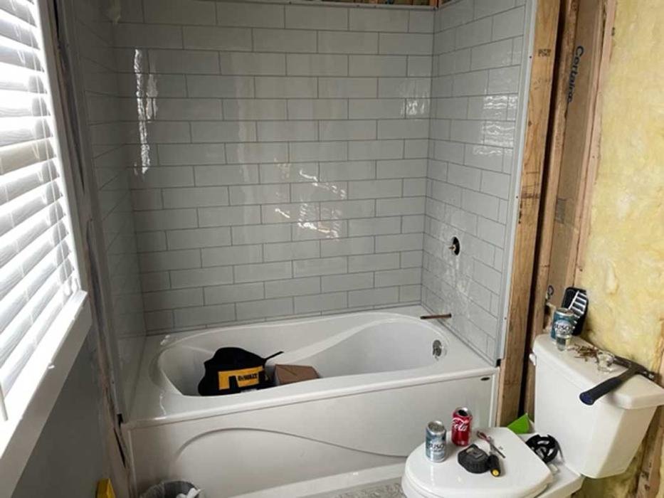 Slide of Accelerated Plumbing and Electric