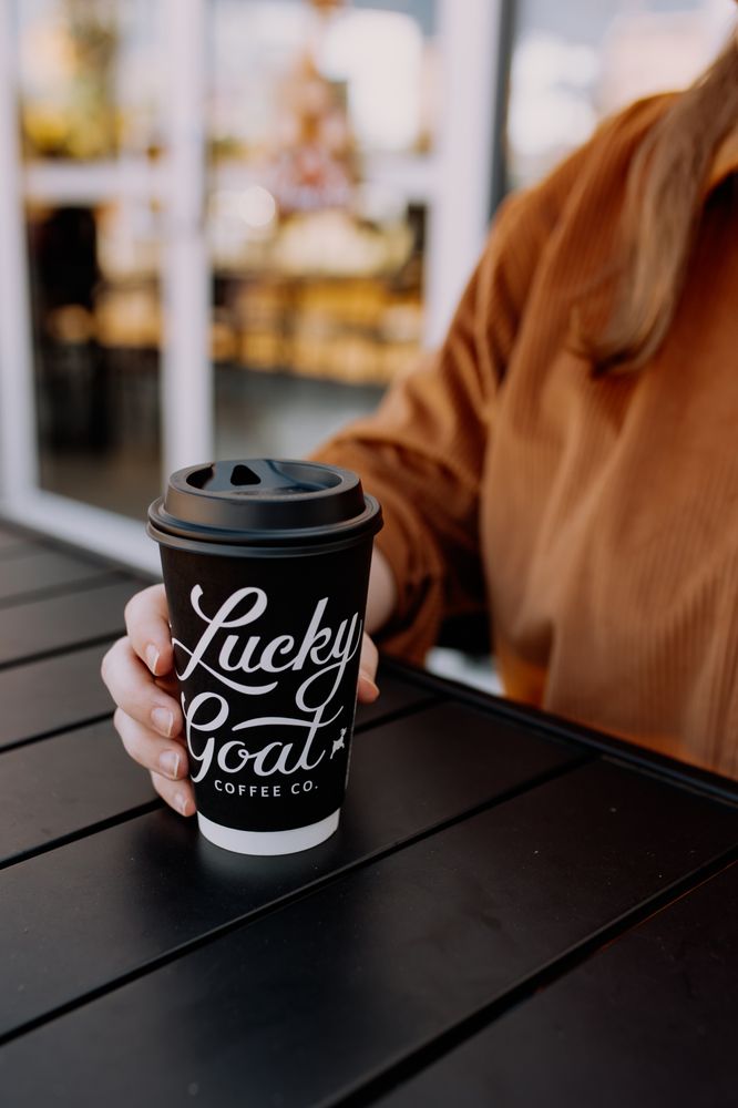 Lucky Goat Coffee Logo