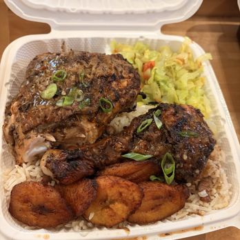 Caribbean Gourmet - Jerk chicken plate - Caribbean Near Me - San Gabriel, California Caribbean Gourmet - Jerk chicken plate - Caribbean Near Me - San Gabriel, California