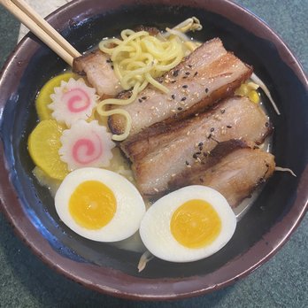 Ok Breakfast & Sushi Bar - Spicy Pork Belly Ramen - Breakfast & Brunch Near Me - Moore, Oklahoma Ok Breakfast & Sushi Bar - Spicy Pork Belly Ramen - Breakfast & Brunch Near Me - Moore, Oklahoma