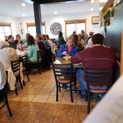 Inside dining area
