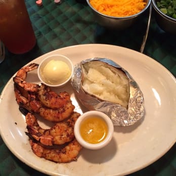 Bob's Steak House - Grilled shrimp and baked potato. Large shrimp and perfectly baked potato! - Steakhouses Near Me - Cameron, Texas Bob's Steak House - Grilled shrimp and baked potato. Large shrimp and perfectly baked potato! - Steakhouses Near Me - Cameron, Texas
