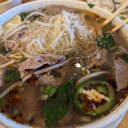 Pho #2 from their menu. Pho #2 from their menu.