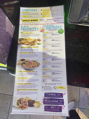 Menu photo 1 Tijuana Flats Orlando, FL
