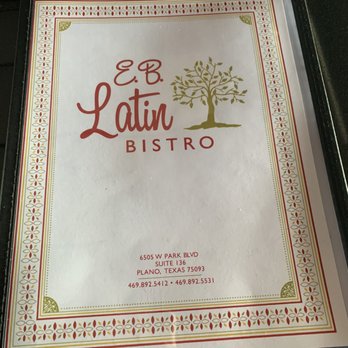 E B Latin Bistro - Cuban Near Me - Plano, Texas