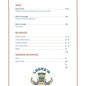 Lugya’h - Mexican Near Me - Los Angeles, California