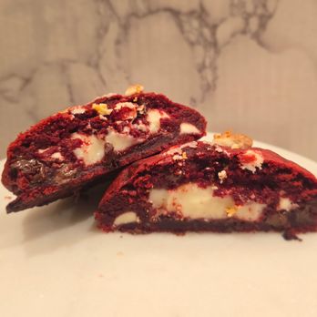 Sweet Altitude - Red Velvet Stuffed Cheesecake Cookie! - Desserts Near Me Sweet Altitude - Red Velvet Stuffed Cheesecake Cookie! - Desserts Near Me