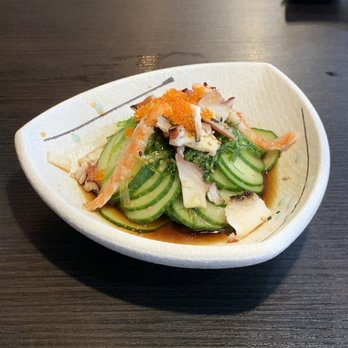 Yoshi Sushi - Seafood Sunomono - Japanese Near Me - Milpitas, California