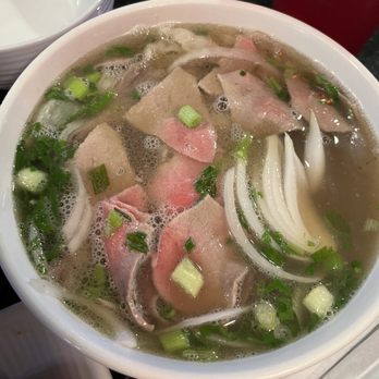 Pho 555 - Number 8 - brisket and rare flank (medium) - Vietnamese Near Me - Denver, Colorado