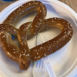 Luxury Lanes & Lounge - Warm pretzel