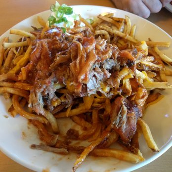 BJ's Nevada Barbecue - Quick pic i had to make before the fries were devoured quickly; it was like a zombie hoard attacking a fat guy that just tripped and fell - Barbeque Near Me - Sparks, Nevada BJ's Nevada Barbecue - Quick pic i had to make before the fries were devoured quickly; it was like a zombie hoard attacking a fat guy that just tripped and fell - Barbeque Near Me - Sparks, Nevada