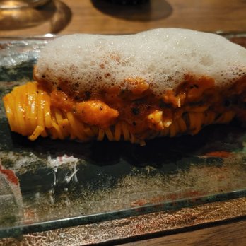 Citrin - Lobster Bolognese with brown butter Truffle froth - Cocktail Bars Near Me - Santa Monica, California