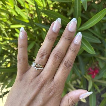 Trendy Nails Spa - My wedding nails done by Leslie! - Nail Salons Near Me - Pleasant Hill, California Trendy Nails Spa - My wedding nails done by Leslie! - Nail Salons Near Me - Pleasant Hill, California
