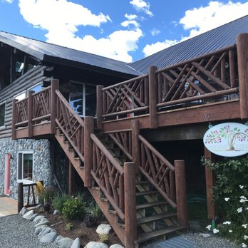 Juneberry Lodge - The bottom left window is where we stayed. Entrance right there lol. - Bed & Breakfast Near Me - Homer, Alaska Juneberry Lodge - The bottom left window is where we stayed. Entrance right there lol. - Bed & Breakfast Near Me - Homer, Alaska