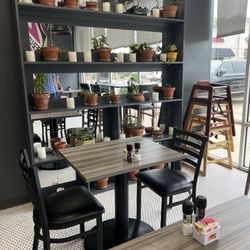 Nacho Kat - Interior seating and decor.