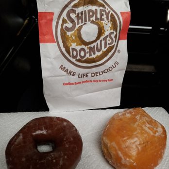 Shipley Do-Nuts - Chocolate glaze and apple filled to go - Donuts Near Me - Wichita Falls, Texas Shipley Do-Nuts - Chocolate glaze and apple filled to go - Donuts Near Me - Wichita Falls, Texas