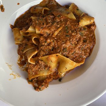 Caffe Luna Rosa - Pappardelle Bolognese - Italian Near Me - Delray Beach, Florida