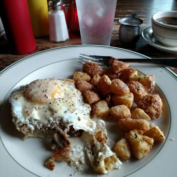 The Old Fashioned - Brat Benedict, half order - American Near Me - Madison, Wisconsin