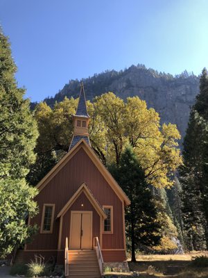 Yosemite Valley Chapel by null