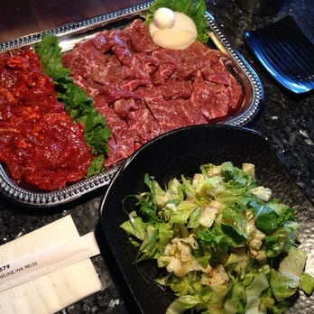 Old Village - Salad and meat! - Korean Near Me - Seattle, Washington Old Village - Salad and meat! - Korean Near Me - Seattle, Washington
