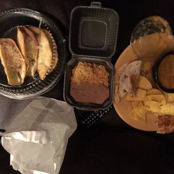 Don Taco Bar and Grill - 2 quesadillas (smallest I've ever seen), queso with chips, three taco dinner with beans and rice. $30 - Desserts Near Me - Dearborn, Michigan Don Taco Bar and Grill - 2 quesadillas (smallest I've ever seen), queso with chips, three taco dinner with beans and rice. $30 - Desserts Near Me - Dearborn, Michigan